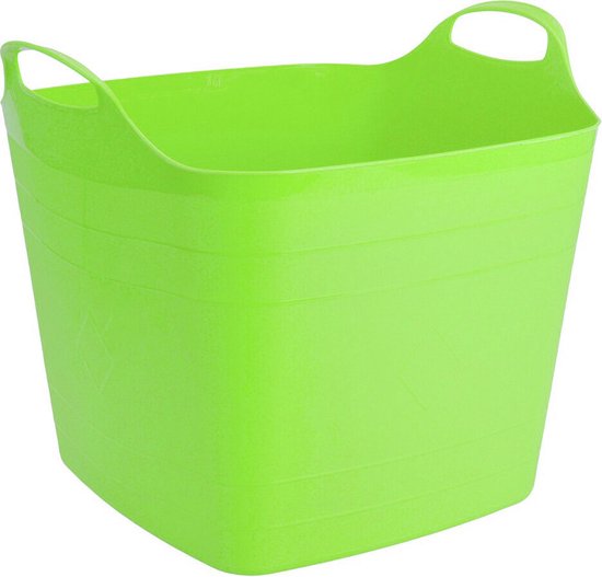 Seau flexible ou panier de rangement carré 25 Litres