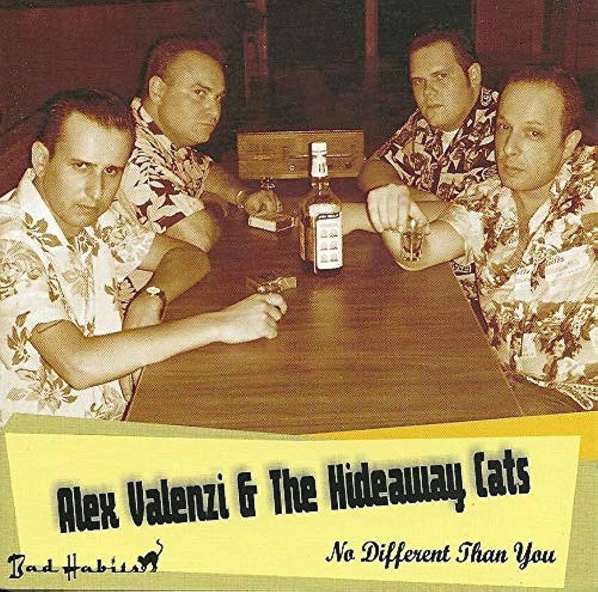 Alex Valenzi & The Hideaway Cats - No Different Than You (CD)