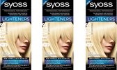 3x Syoss 13-0 Blond UltraLight Haarverf