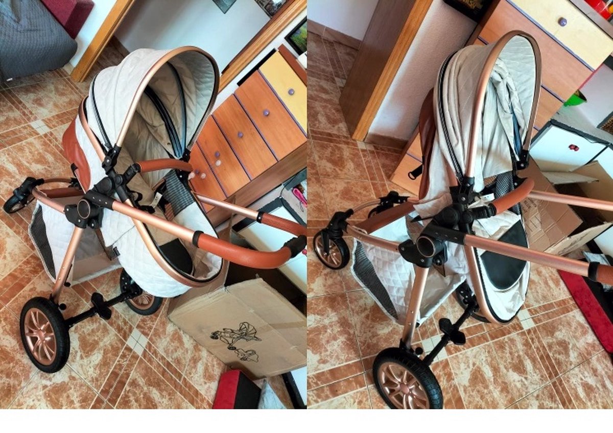 EXPER Luxe Kinderwagen 3 in 1 - Wandelwagen thumbnail 5