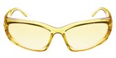 Icon Eyewear Zonnebril YANA - Transparant Geel montuur - Gele glazen