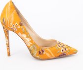 ZERBA Chaussure femme - Taille 37 - Ocre - Cuir Textile - Scotaneto