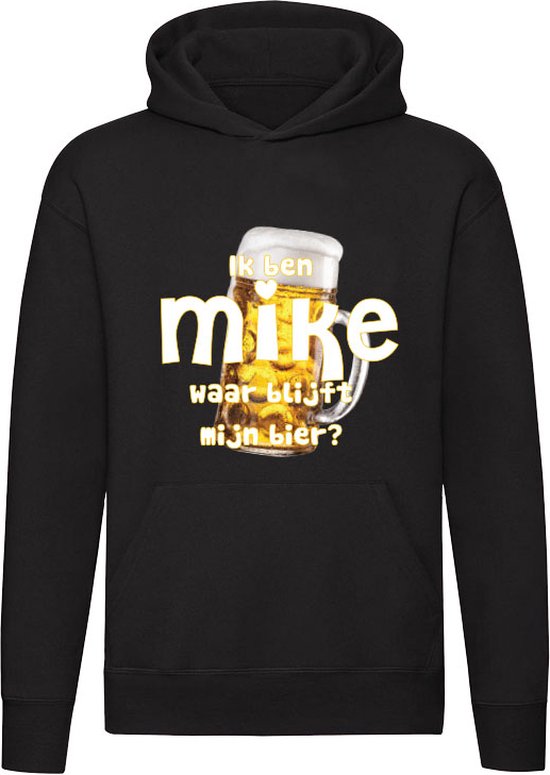 Je suis Mike, où est ma bière Sweat à capuche - café - pub - fête - festival - boisson - boissons - alcool - naam - pull - pull - capuche