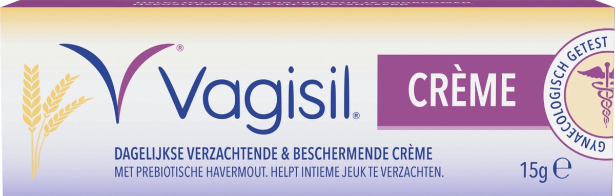 Goedkoopste Vagisil® Crème 15g - Bij Vaginale Jeuk of Irritatie - Verzacht en Beschermt de Gevoelige Huid - Helpt tegen Jeuk en Droogheid - Vocht Crème - Gynaecologisch Getest - Hypoallergeen - pH Neutraal - Vrij van Parabenen - Alternatief Vagisan