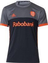 Adidas KNHB Junior Uit Shirt - Shirts  - zwart - 128