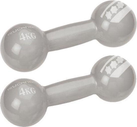 Rucanor Dumbbell set 4 profi - Klein fitness  - grijs - ONE