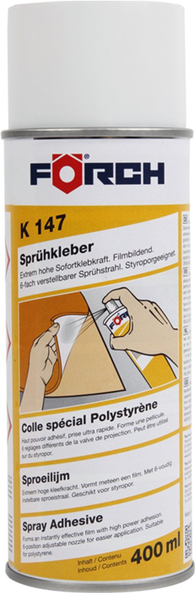 Spuitlijm K147-Forch-Sproeilijm-Spuitlijm-Contactlijm-Spraylijm