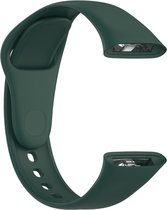 Bracelet en Siliconen - convient pour Xiaomi Redmi Watch 3 - vert foncé