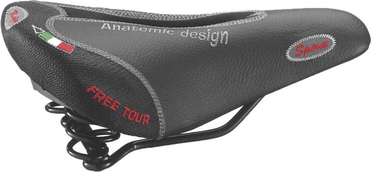 Selle Montegrappa Free Tour Zadel Zwart 175 mm