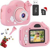 Kindercamera, digitale camera-afdrukcamera - fotocamera - Perfect cadeau, educatief speelgoed en creatief doe-het-zelf werk