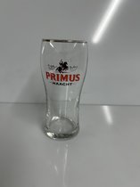 6x 20-25cl primus haacht bierglazen bier glas glazen