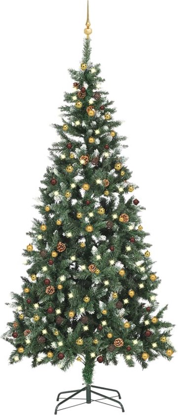 COSTWAY Kunstmatige Kerstboom (210 cm