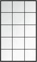 vidaXL-Wandspiegel-100x60-cm-metaal-zwart