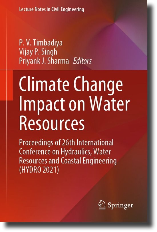 Lecture Notes in Civil Engineering 313 - Climate Change Impact on Water ...