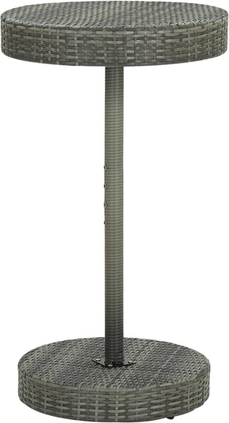 Vind tuintafel rattan zwart op - april 2026