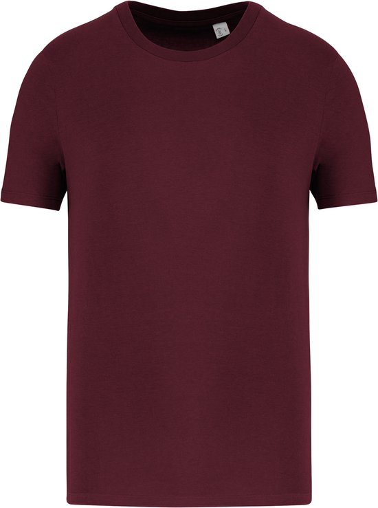 Unisex T-shirt 'Native Spirit' met ronde hals Dark Cherry - 4XL
