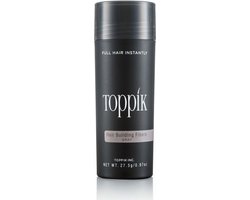 Toppik Hair Building Fibers Grijs - 27,5 gram - Cosmetische Haarverdikker - Verbergt haaruitval - Direct voller haar