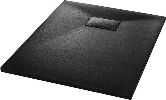 vidaXL-Douchebak-90x70-cm-SMC-zwart