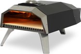 Burnic pizzaoven voor buiten - Gas Gestookt - ø 30 cm - Draagbaar en Opvouwbaar - Tot 500°C - Met Ingebouwde Thermometer