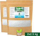 SoLMAG Epsom zout 5 kg (2x2,5 kg) - Bitterzout - Magnesium sulfaat - Badzout - Magnesium sulfate - Epsomzout - Epsom salt - Sal de Epsom - Epsombadzout - Voetenbad