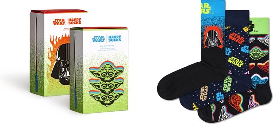 Happy Socks P000280 Star Wars™ 3-Pack Gift Set - maat 41-46 cadeau geven
