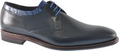 Floris Van Bommel 14302/02 H  Veterschoenen - Zwart- Heren maat 46