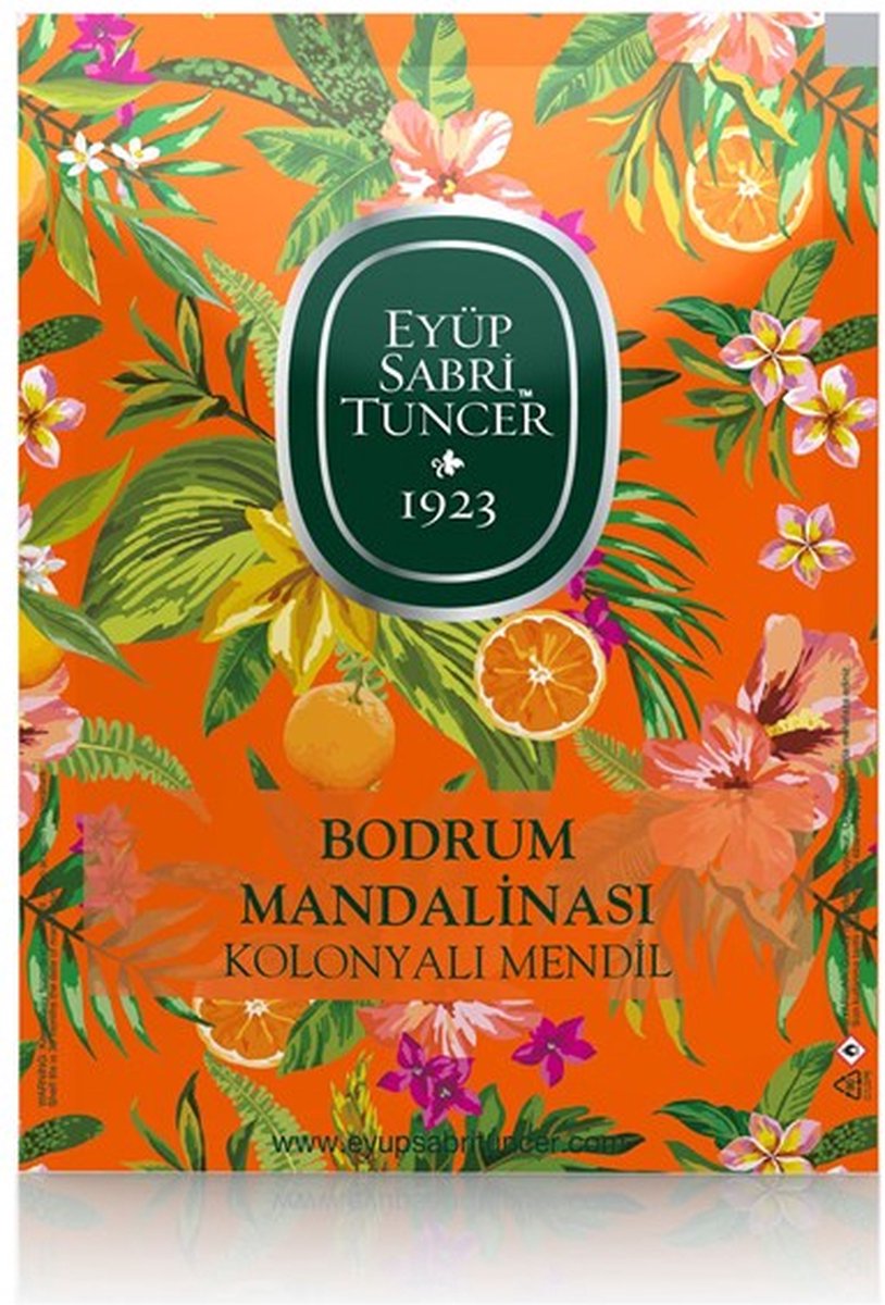 Goedkoopste Eyüp Sabri Tuncer - Bodrum Mandarijn Cologne Verfrissingsdoekjes 30 St (Groot
