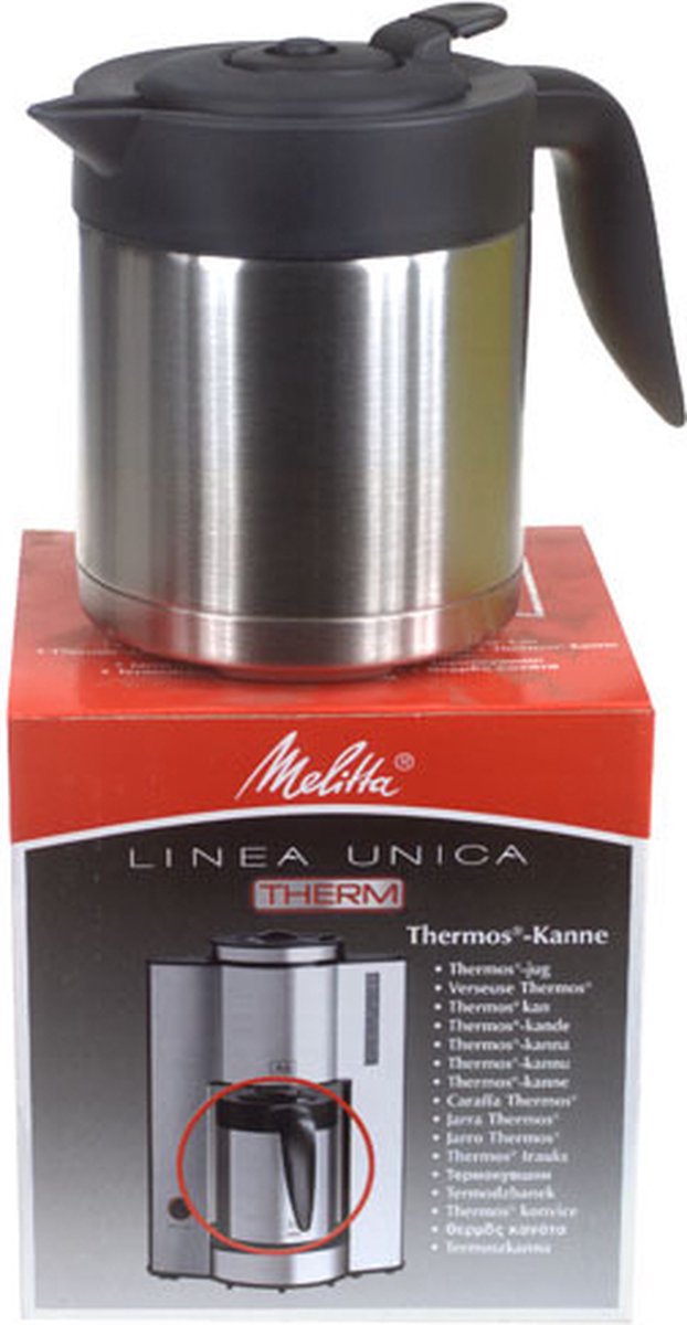 Melitta - Thermal carafe for coffee maker - stainless steel - for Linea Unica