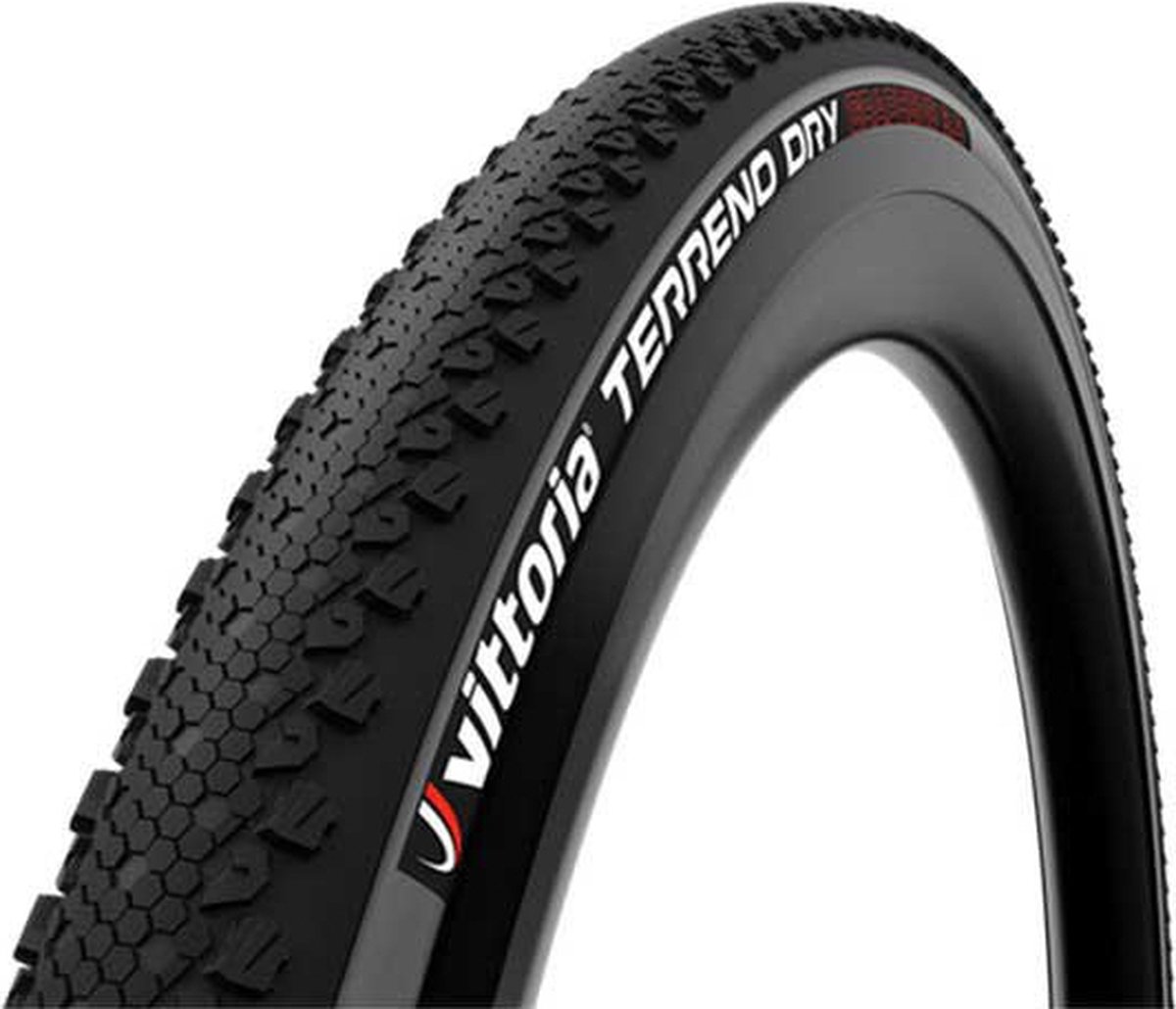 Vittoria Terreno Dry Graphene 2.0 Tubeless 700c X 37 Gravelband Zwart 700C x 37