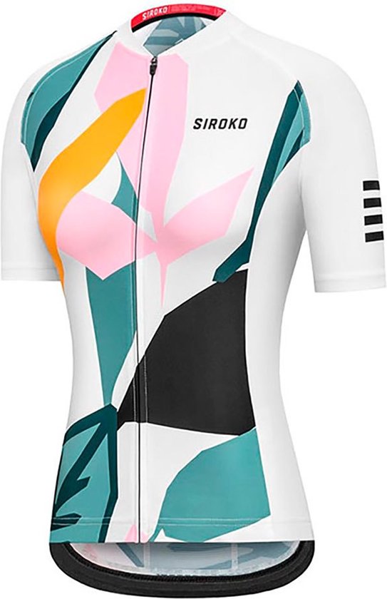 SIROKO - Wielershirt Siroko M2 Westfalia - XL - Wit/Rood