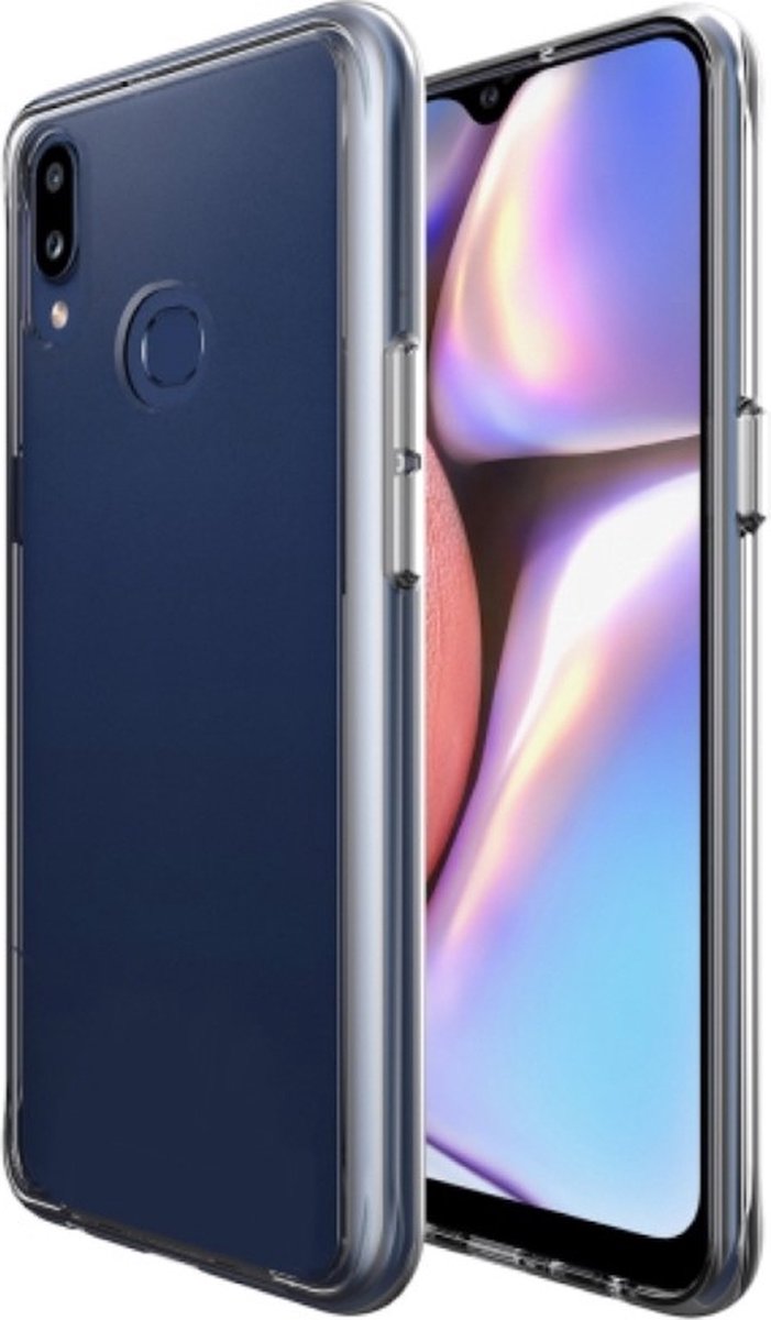 Hoesje Geschikt voor Samsung Galaxy A10S silicone back cover/Transparant hoesje