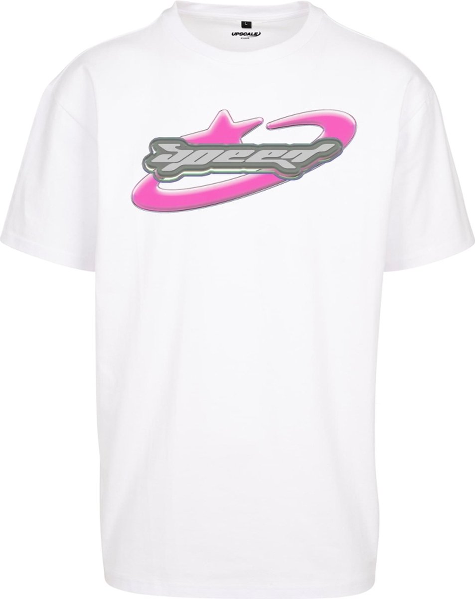 Mister Tee Speed Logo Heren T-shirt M Zwart
