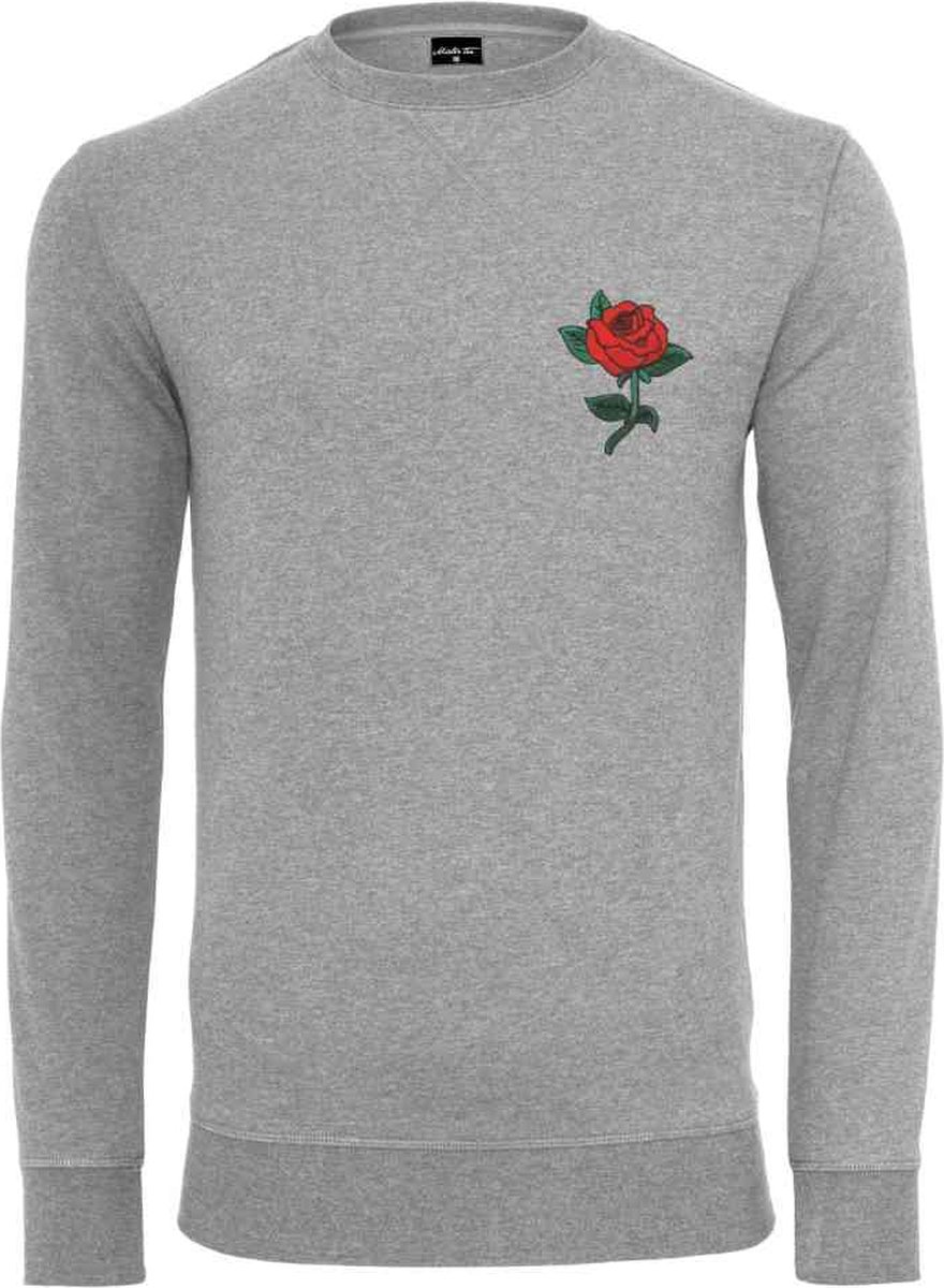 Mister Tee Rose Crewneck sweater/trui XL Grijs