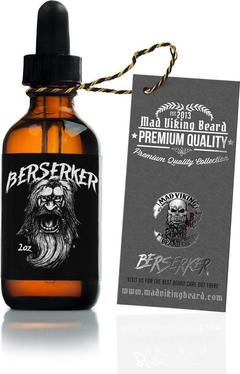 Mad Viking Beard Co. Berserker XL baardolie