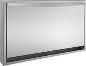 Wagner-EWAR WP2015 opklapbare horizontale verschoontafel van RVS voor opbouw