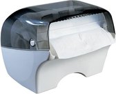 Papertowel dispenser Bobinotto MP688 in white/transparent MP668 Marplast