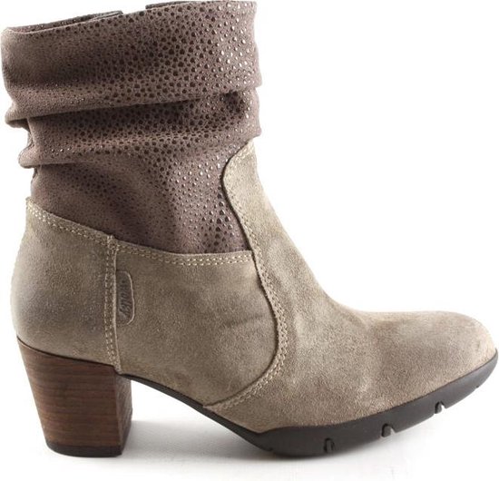 Economie schaduw Heel Dames Enkellaars Wolky 3676-415 Colville Taupe Taupe - Maat 40 | bol.com