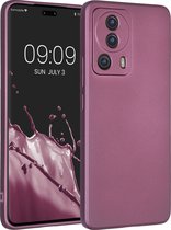 kwmobile metallic telefoonhoesje van TPU - geschikt voor Xiaomi 13 Lite 5G - Flexible case voor smartphone - In metallic lila