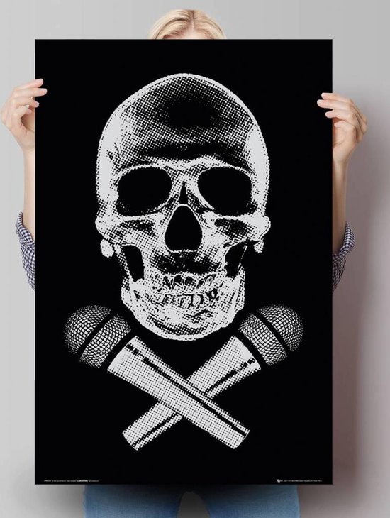 Reinders Poster Steez - × skull 61 - - cm 18638 Poster - 91,5 no