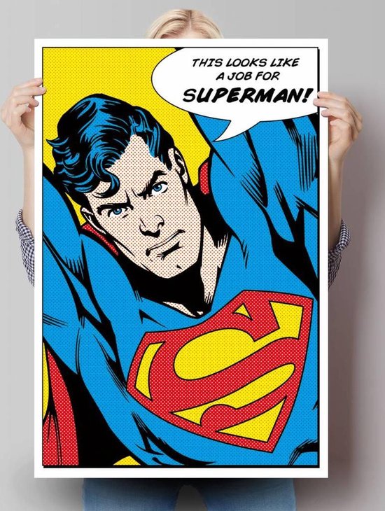REINDERS Superman - Poster - 61x91,5cm | bol