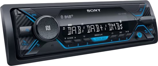 SONY DSX-A510BD - Autoradio - single din - DAB + - Bluetooth - USB -  4x55Watt | bol.com