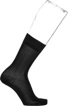 Bonnie Doon - Heren - Pure Cotton Sock - Zwart - maat 45-46 (2 paar)