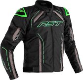 RST S-1 Ce Mens Textile Jacket Black Green Grey 42 - Maat - Jas