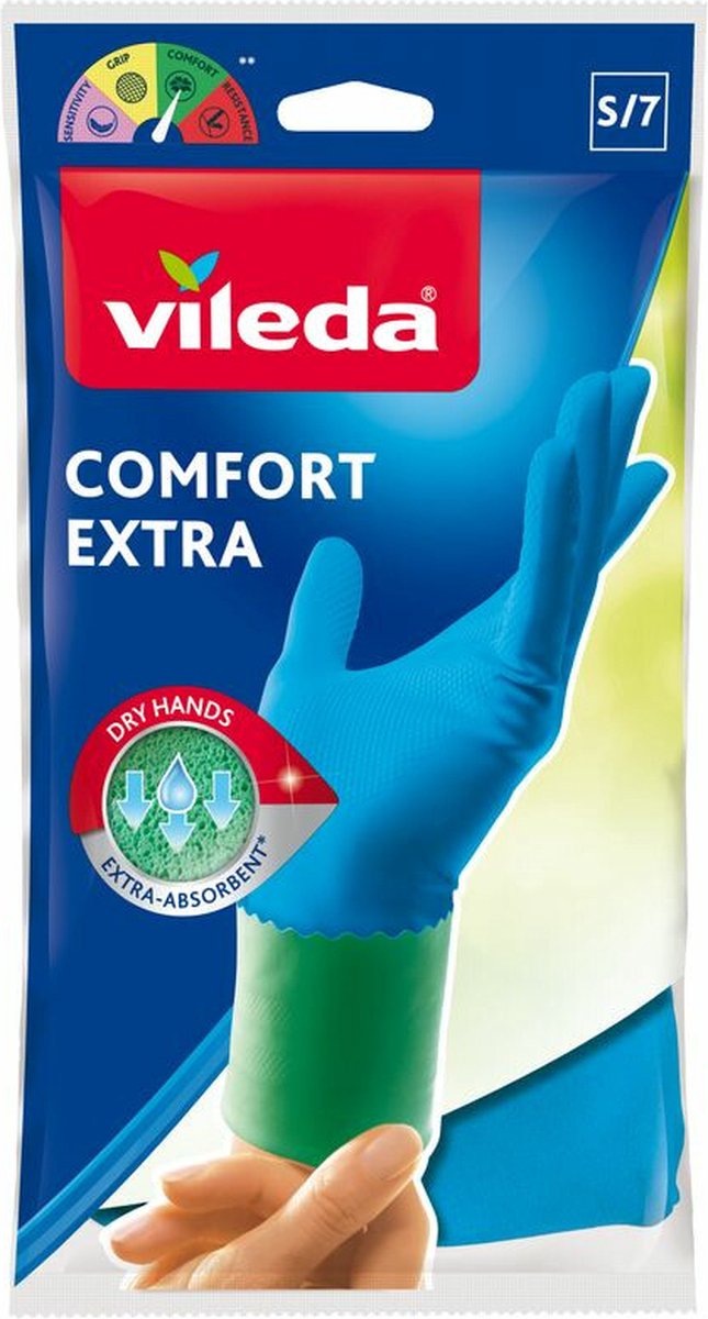 12x Vileda Handschoenen Comfort Extra Small 1 paar