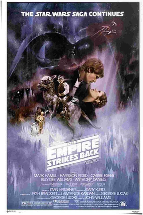 Poster Star Wars - Empire strikes back 91,5x61 cm