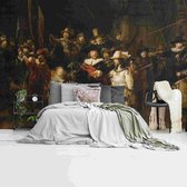 Fotobehang Rembrandt Nachtwacht 260x384 cm