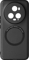 MagSafe-hoes geschikt voor Honor Magic 5 Pro semi-rigide en magnetisch zwart