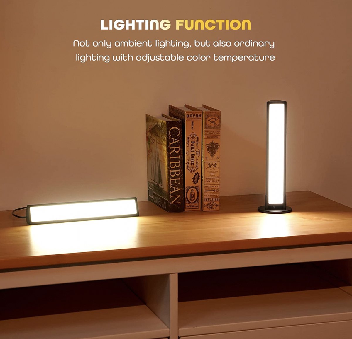 Barre lumineuse LED RVB Smart Lytmi, synchronisation avec l'écran du PC et  la musique