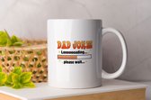 Mug dad joke loading please wait - Best papa de tous les temps - Meilleur papa du monde - amour - mignon - fête des pères - cadeau - papa