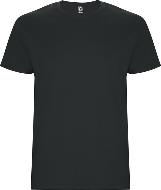 T-shirt unisex met korte mouwen 'Stafford' Donkerlood Grijs - 3XL